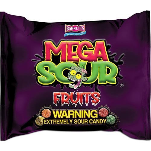 Barnetts Mega Sour Raspberry Bombs