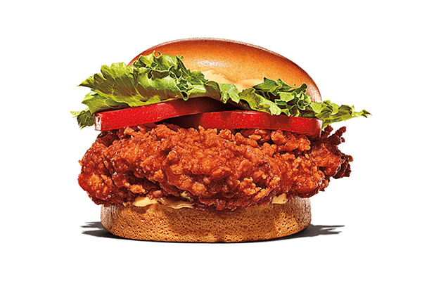 Burger King Spicy Ch'King Sandwich
