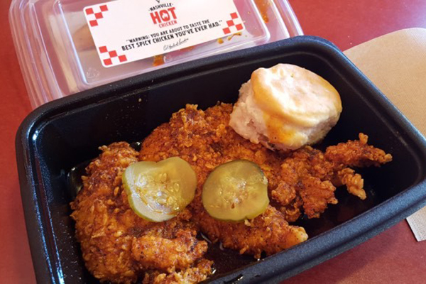KFC Nashville Hot Tenders