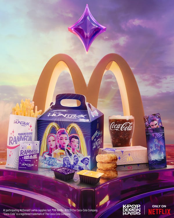 KPop Demon Hunters X McDonald's