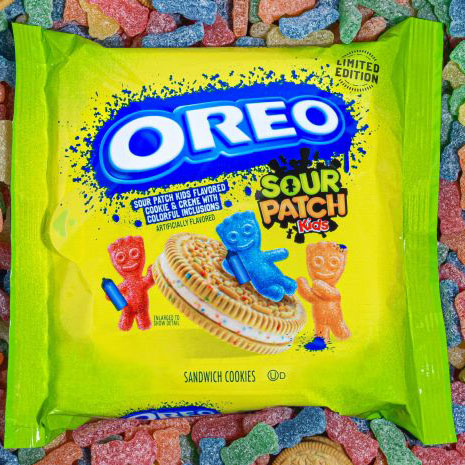 Oreos Sour Patch Kids Flavored Cookies