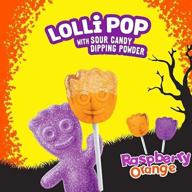 Sour Patch Kids Lollipop with Sour Dipping Candy