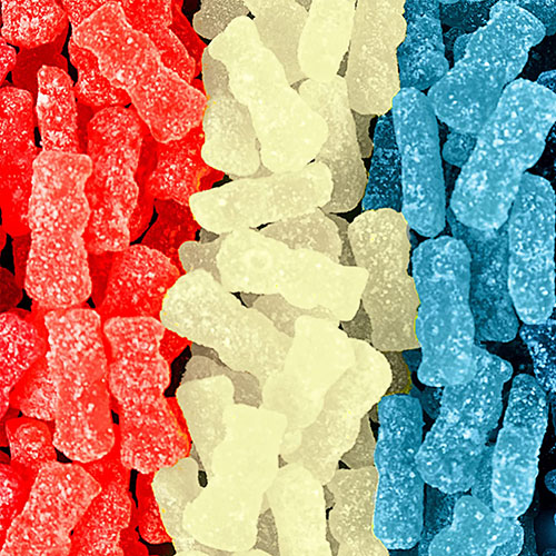 Sour Patch Kids Red White and Blue
