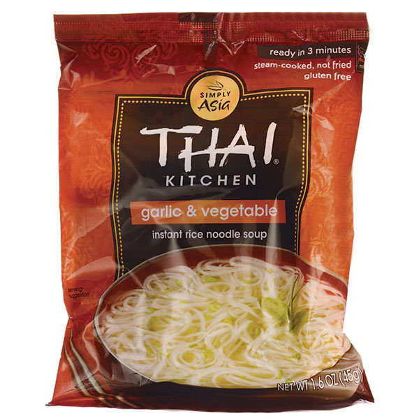 Thai Kitchen: Garlic & Vegetable Instant Rice Noodle Soup
