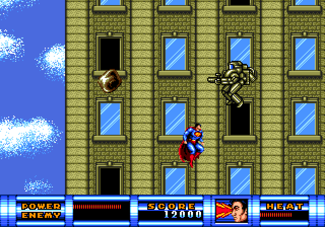 Punch me, Superman!