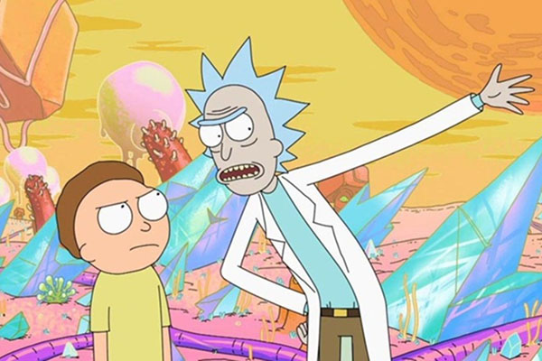 When a problem comes along, you must Rick it!